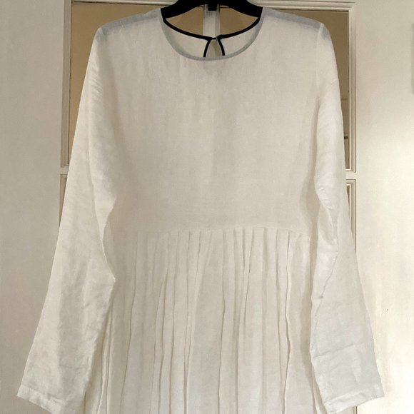 Le Vestiaire de Jeanne white linen dress - Picture 1 of 7